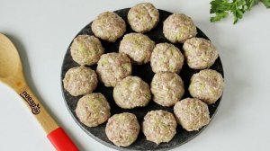 Фрикадельки с кабачками