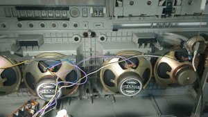 Sharp GF-909. Регулятор громкости.