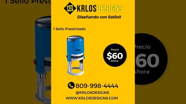 Sellos Prestintados 809 998 4444