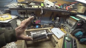 Замеры магнитного поля на всех этапах изготовления ротора под генератор