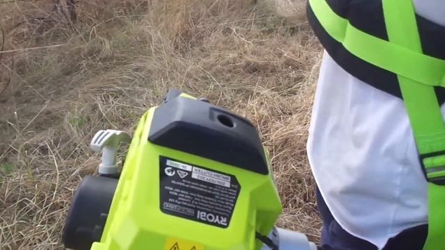 Ryobi Brush-cutter works great смотреть онлайн