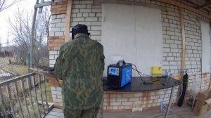 Тест п/а ТСС TSS EVO MTM 200 Pulse в режиме Mig сварка внахлест