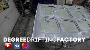 капот ваз 2105 2104 стеклопластик fiberglass by Degree