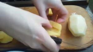 КАРТОШКА ФРИ В МИКРОВОЛНОВКЕ ЗА 5 МИНУТ