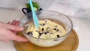 Простой рецепт КЕКСА С ИЗЮМОМ на КЕФИРЕ