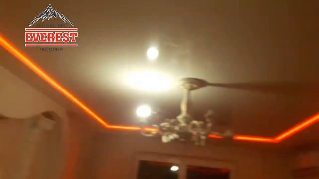 Двухуровневый натяжной потолок г.Могилёв ул. Б. Берули 6 смотреть онлайн