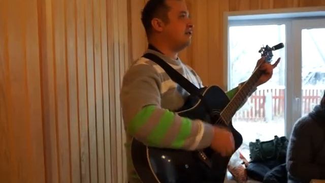 Пикалевский бард Виталий Литвинов в п.Заборье смотреть онлайн