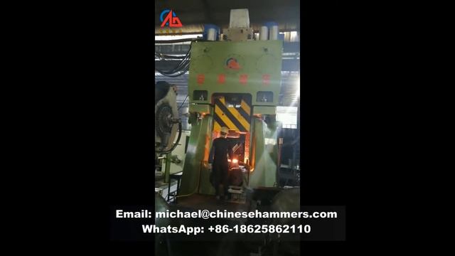Ковочный молот с ЧПУ 50KJ для ковки в закрытых штампах смотреть онлайн