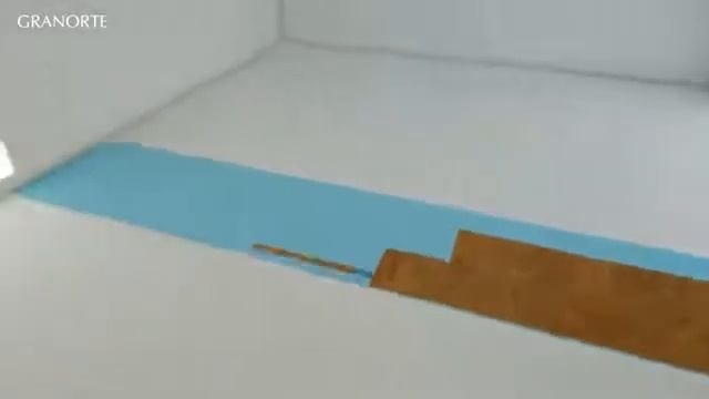 Granorte. Монтаж полов из пробки. смотреть онлайн