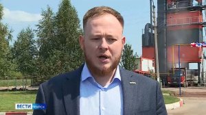 Фатеж, Курская область, праздничное открытие нового завода ТТМ GLB 2000, 160 т/ч