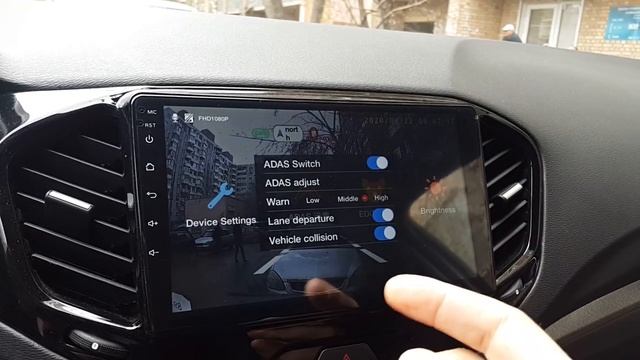 О настройках регистратора с системой ADAS от карэлектроник.