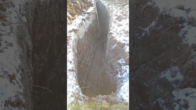 Ввод воды в дом,монтаж ПНД труб от скважины.