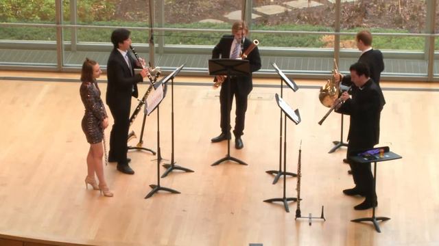 Contrabajissimo by Piazzolla arr. for wind quintet смотреть онлайн