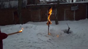 Сжигаем чучело. 2012 год