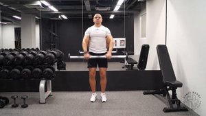 Подъемы рук со штангой перед собой прямым и обратным хватом