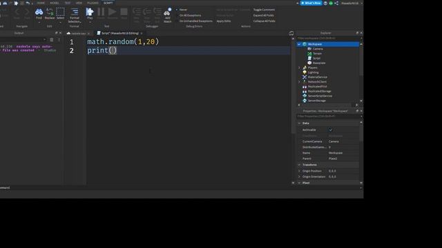 Roblox Studio math.random nedir ve nasıl kullanılır? смотреть онлайн
