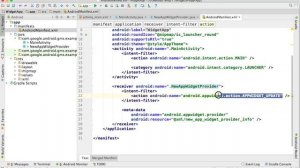 Parte 1. Widget Android. Crear app Widget con Android Studio -  ejemplo