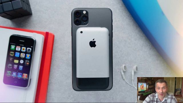 Самый первый iPhone сравнили с новейшим iPhone 11 Pro смотреть онлайн