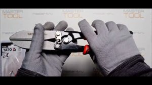 Клещи "Гофра" прямые усиленные YATO, YT-22380