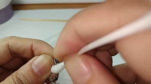 Серебрение бижутерии. Ремонт покрытия сережек с алиэкспресс.