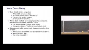 BDA 2019 Lecture 4.1 numerical issues, Monte Carlo, how many simulation draws are needed, ...