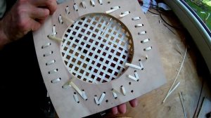 №26. Плетение плотного полотна из ленты лозы . (Плетение из лозы -Wickerwork)