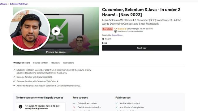 Top 5 Free Courses for Selenium | Become Job ready Automation Tester