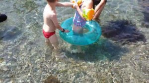 Детский пляж в Алупке у Воронцовского дворца