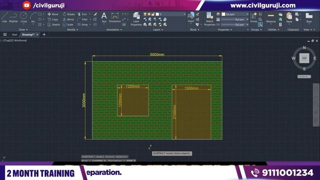 Brickwork Estimation in AutoCAD: Quick and Simple Calculations for Beginners and Civil Engineers