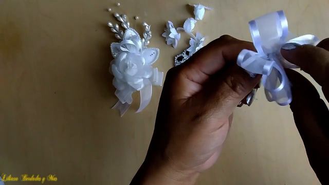 Como Hacer Diadema De Bautizo  O Primera Comunion