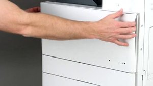 Clear Paper Jams in Tray 1 | HP LaserJet MFP E72525, E72530, E72535 | HP