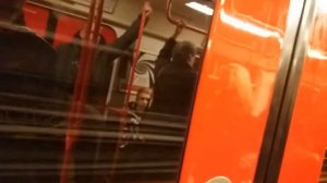 Поездка на пражском метро.Линия B