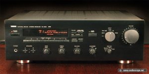 Стереоприемник -Усилитель Yamaha RX-550 с пультом дистанционного управления -ЯПОНИЯ-1991 год Февраль