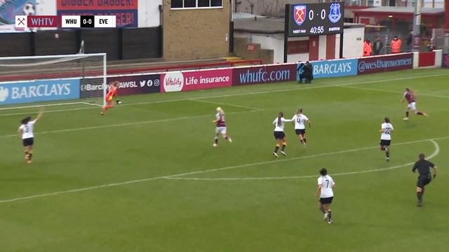 THREE GOALS, THREE POINTS | WEST HAM 3-0 EVERTON | FA WSL HIGHLIGHTS смотреть онлайн
