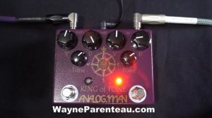 Analogman King Of Tone & Fender Tone Master Twin Reverb & Classic Vibe Telecaster