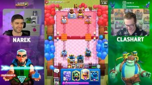 Испытание 2 на 2 с @Narek CR / THE ROYALE CROWN DOWN / Clash Royale