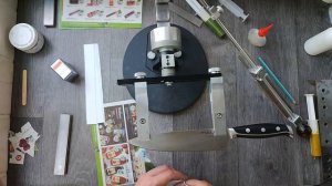 Шеф нож. Полировка подвода притирами с алмазными пастами и бумагой А4