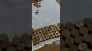 Сколько 10 рублёвых монет содержится в 2-х литровой бутылке