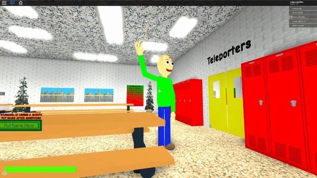 Baldi's Basics RP in ROBLOX! смотреть онлайн