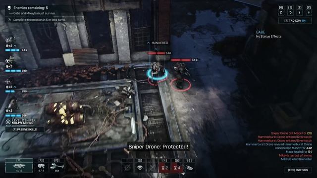 SNIPER DRONES - Gears Tactics Let's Play Part 6 [Act 1 Chapter 5] смотреть онлайн