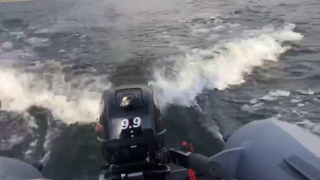 обкатка лодочного мотора ХАНКАЙ 9 | 9 ( в Уфу) – смотреть онлайн видео ...