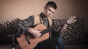 Анна Герман - "Эхо любви" на гитаре [Yamaha C40M]