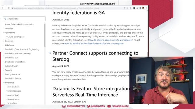 Advancing Spark - Azure Databricks News August 2022