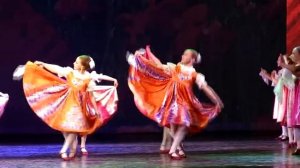 Вертушки - танец в исполнении ансамбля Плясунья