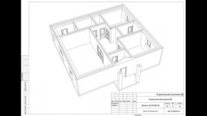 Проект дома 10х10 м. из газоблока