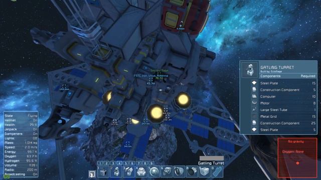 Space Engineers, Defense Grid Towers (Singular Survival, Ep 102) смотреть онлайн
