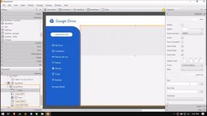 javafx ui - google drive ui sample