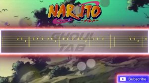Naruto Opening 1 (Guitar Tab 譜 Tutorial)