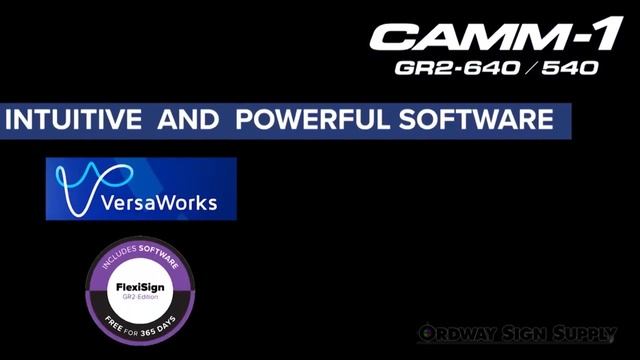 See the new Roland GR2 Series Vinyl Cutter at Ordway Sign Supply смотреть онлайн