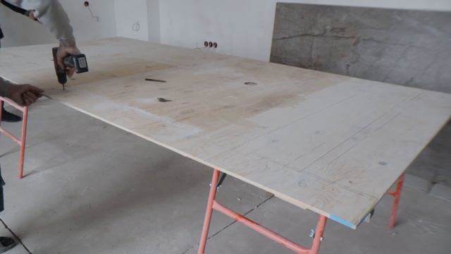 Стол для крупноформатной плитки своими руками. смотреть онлайн